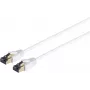 Sieťový kábel S/CONN 08-41086 biely 15 m Cat8.1 F/FTP