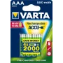 Nabíjateľná batéria Varta Ready2Use HR03 AAA 4 ks