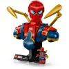 LEGO Marvel zberateľská busta Iron Spider-Man 76326, 379 dielov, 18+ výstavný model, 170×200×110 mm