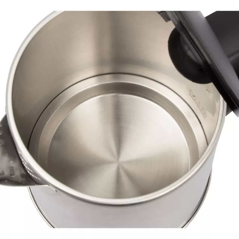 Rýchlovarná kanvica Clatronic 1,5 L 2200 W čierna nerez