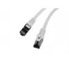 Sieťový kábel LANBERG Cat8.1 S/FTP (S-STP) 1 m RJ-45–RJ-45 sivý