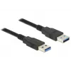 USB kábel DeLOCK 85059 USB 3.2 Gen 1 0,5 m čierny