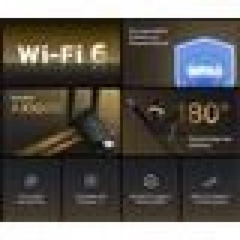 Wi‑Fi USB adaptér MERCUSYS MA72XH AX1800 s High‑Gain anténami, USB‑A Plug‑and‑Play