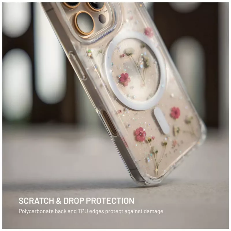 Fixed MagBloom | zadný kryt | Apple | iPhone 17 | TPU | Blush Plum