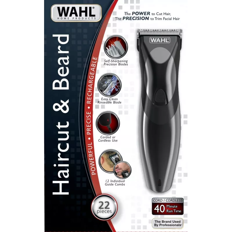 Wahl 9639-816 Strihač vlasov/nožnice čierna
