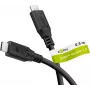 Goobay USB-C kábel USB4 100 W 20 Gbit/s Power Delivery 0,5 m - -konektor samec> (74194)