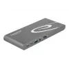 Dokovacia stanica DeLOCK USB Type-C DP 1.4 Triple 4K displej