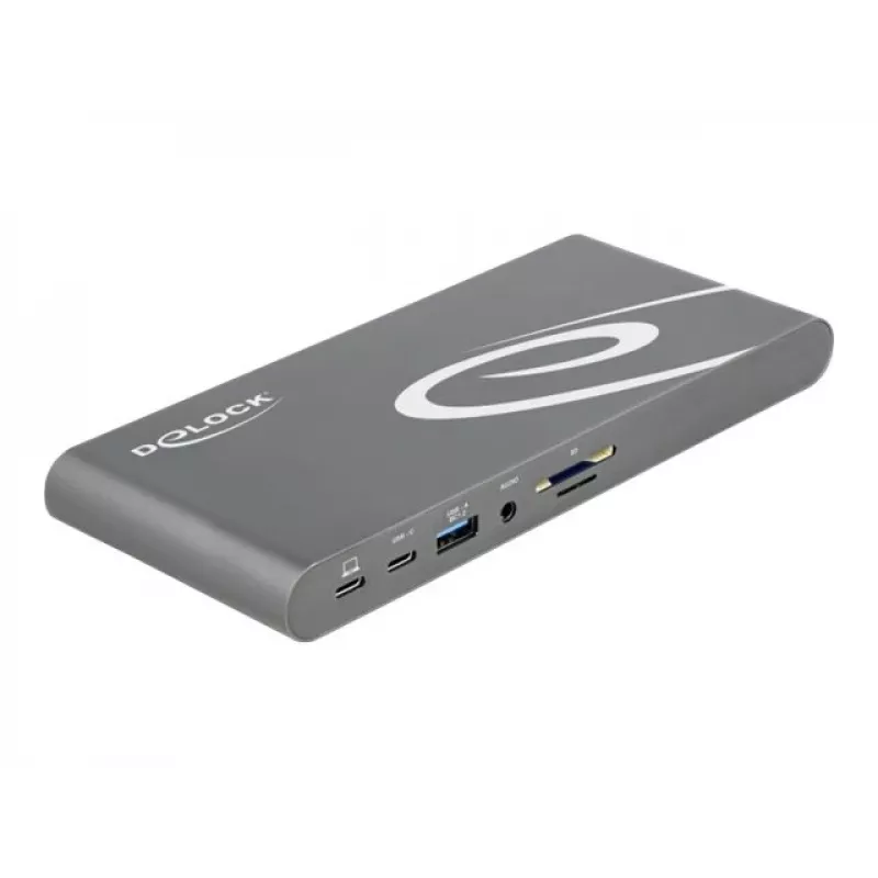 Dokovacia stanica DeLOCK USB Type-C DP 1.4 Triple 4K displej