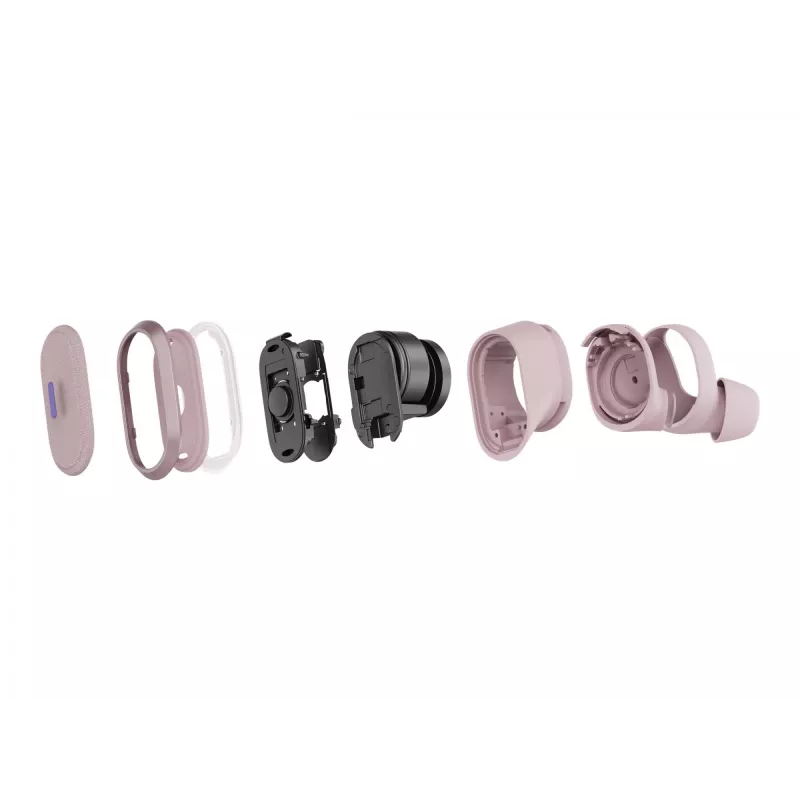 Logitech Zone True Wireless, in-ear slúchadlá, ANC, ružová, pink, in-ear, Bluetooth, 985-001090