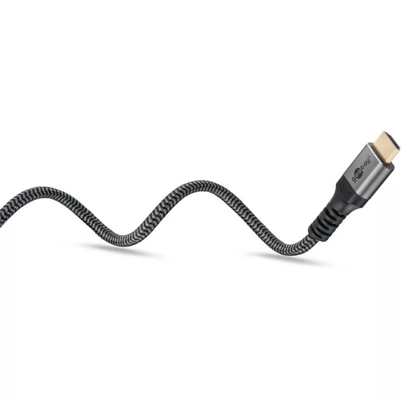 Goobay 65263 HDMI kábel 5 m HDMI Type-A (Standard) sivý (65263)