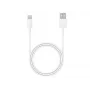 Kábel USB 2.0 iPhone AM-lightning 1m biely