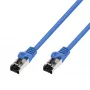 Extralink Patch Cord Cat.8.1 S/FTP 5m 40G modrý medený sieťový kábel