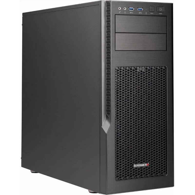 Počítačová skriňa Supermicro SuperChassis GS5A-754K Midi Tower čierna, sivá