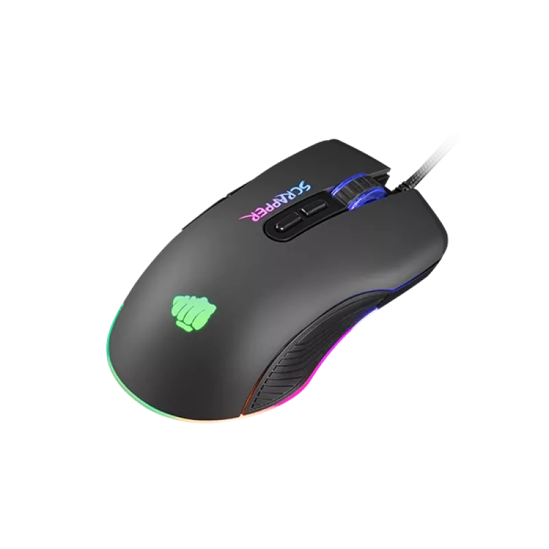 FURY Scrapper myš herná obojručná USB Type-A optická 6400 DPI