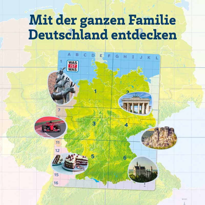WAS IST WAS - Entdecke Germany, spoločenská hra