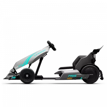 Go-kart Ninebot by Segway Gokart PRO 2 Pedál 1 používateľ 4 kolesá sivá