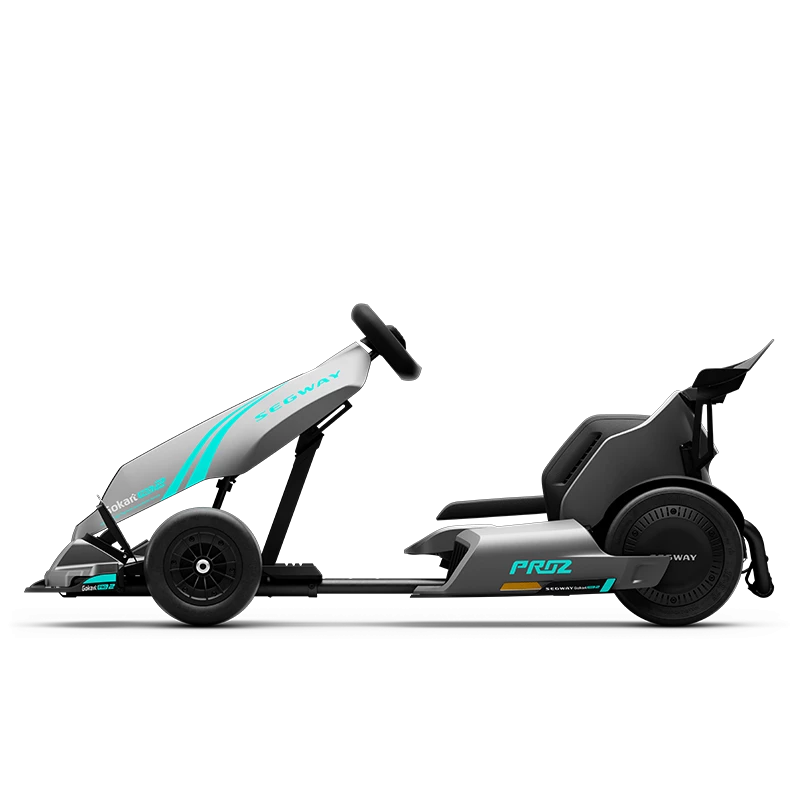 Go-kart Ninebot by Segway Gokart PRO 2 Pedál 1 používateľ 4 kolesá sivá