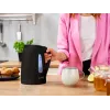 Elektrická rýchlovarná kanvica LAFE 1,7 l 2200 W čierna