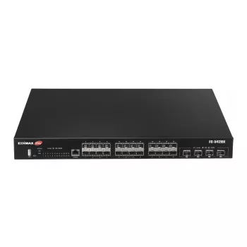 Sieťový switch EDIMAX FS-5428X — 24 Gigabit-SFP portov, 4 × 10GbE SFP+ porty