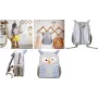 Eberhard Faber Mini Kids Owl škôlkarský batoh - fialová/béžová