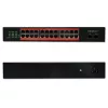 Sieťový switch QOLTEC Gigabit Ethernet PoE 24xRJ45 2xSFP