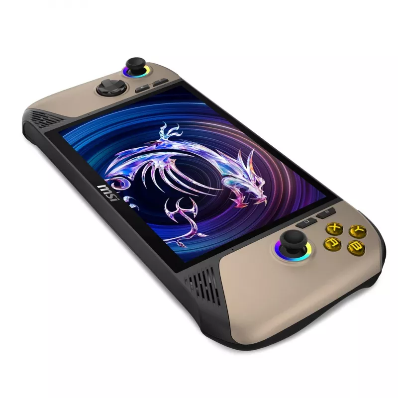 MSI Claw 8 AI+ A2VM-037PL prenosná herná konzola 20,3 cm (8 inch) 1 TB dotyková obrazovka Wi‑Fi béžová