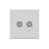 19-palcový nástenný rack 12U 600x600 sivý