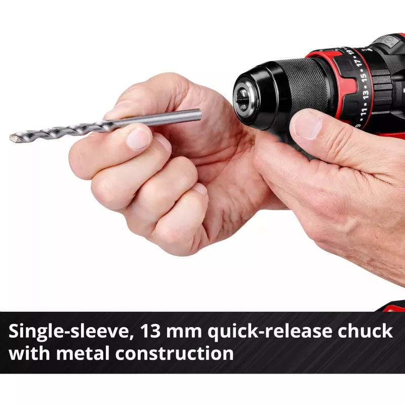 Einhell TE-CD 18/44 Li-i 24000 RPM 1,59 kg čierna, červená