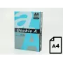 Farebný papier Double A, 80g, A4, 500 listov, tmavomodrá