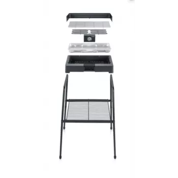 Severin PG8566 Barbecue & Grill Elektro čierny 2200 W (PG8566)