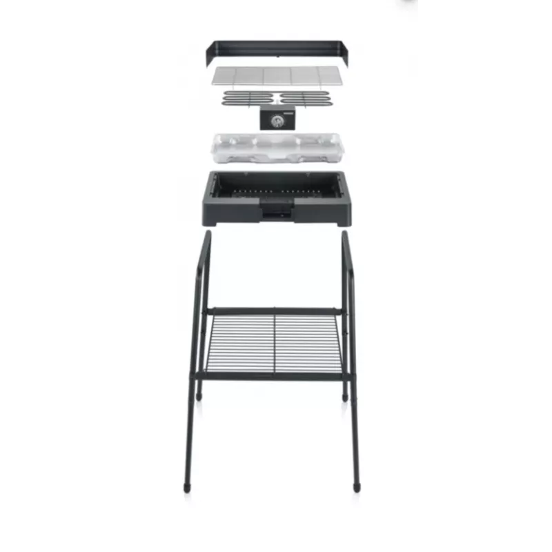 Severin PG8566 Barbecue & Grill Elektro čierny 2200 W (PG8566)