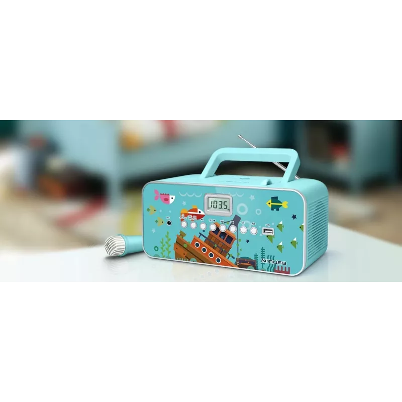 Prenosný stereo systém Muse M-29KB