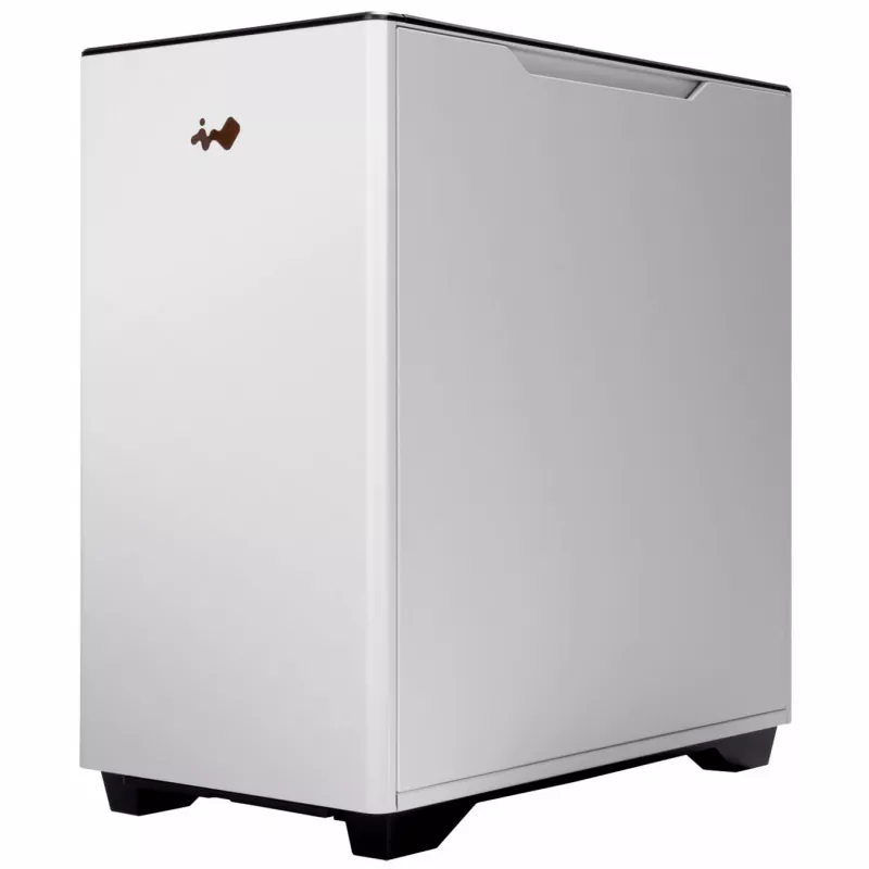 InWin A5 Midi-Tower tvrdené sklo – biela