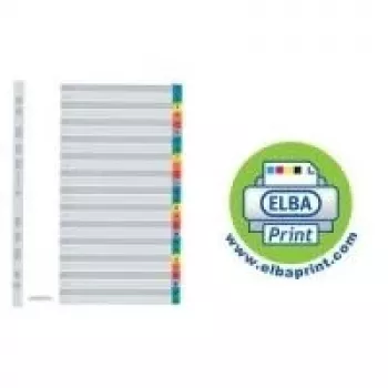 oddeľovače Elba 100204595 polypropylén (PP) viacfarebné 20 ks