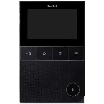 IP video vrátnik DoorBird A1101 Black Edition — dverová stanica pre IP video prístupovú kontrolu (model A1101)