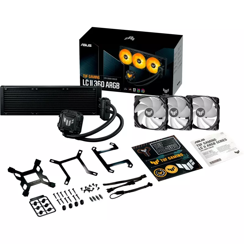 ASUS TUF GAMING LC II 360 ARGB súprava kvapalinového chladenia procesora 12 cm čierna