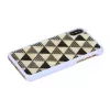iKins Pyramid puzdro pre iPhone XS/X, biele, K1623H