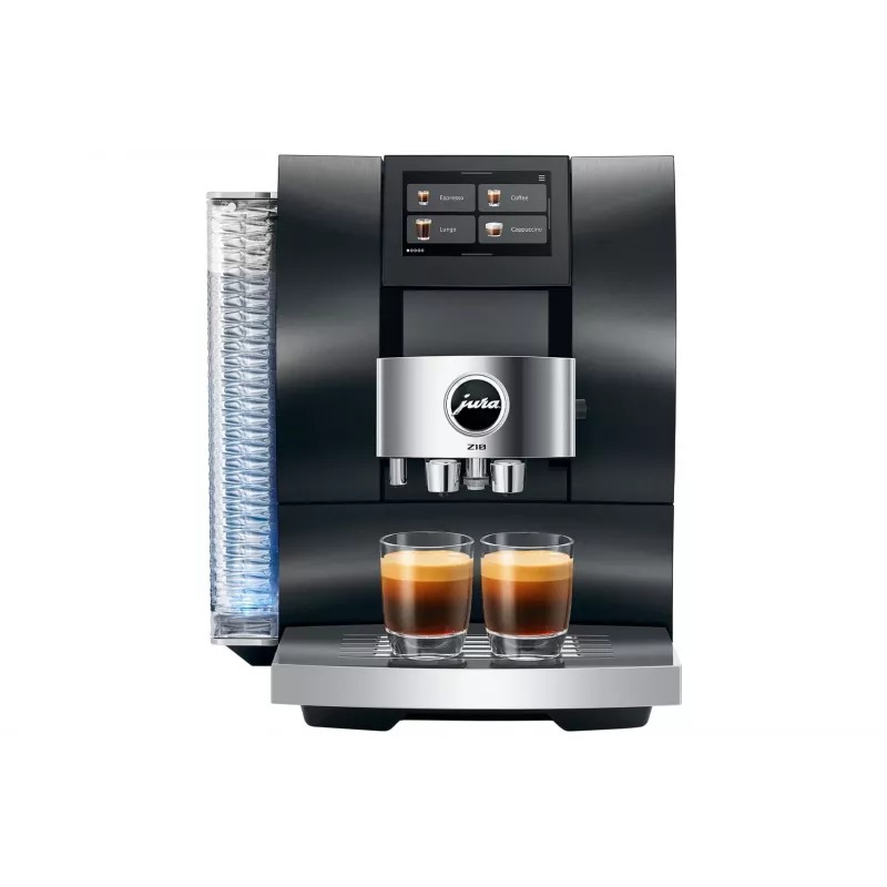 Espresso stroj JURA Z10 plne automatický 2,4 l hliník čierny, 1450 W, 15 bar, 51 nápojov