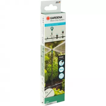 Časť zavlažovacieho systému Gardena 13326-20 plast čierna 200 mm 5 kusov