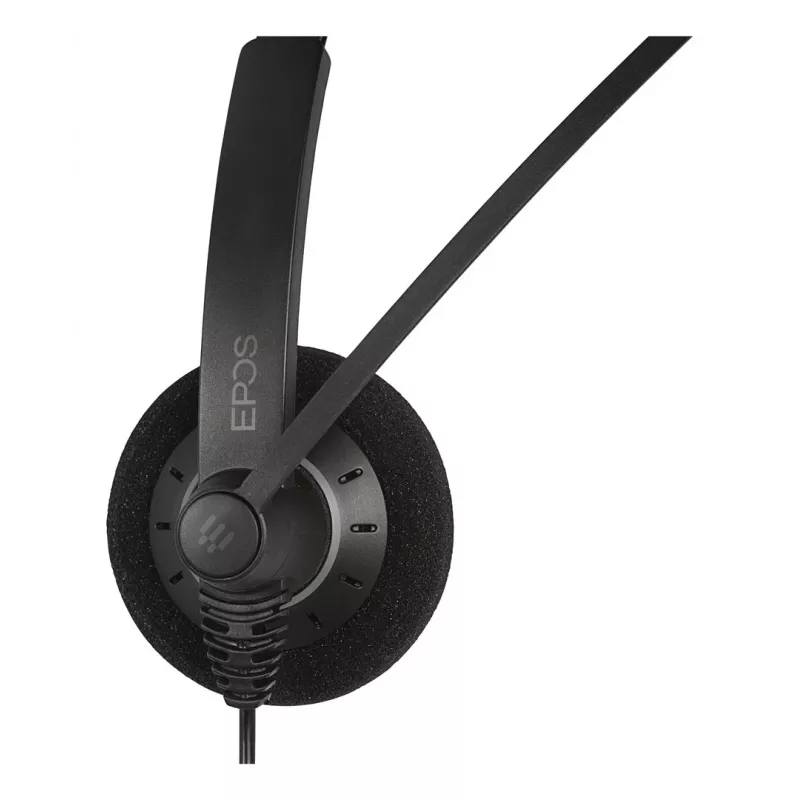 EPOS IMPACT SC 30 headset káblový s hlavovým mostom hovory/hudba čierna, strieborná