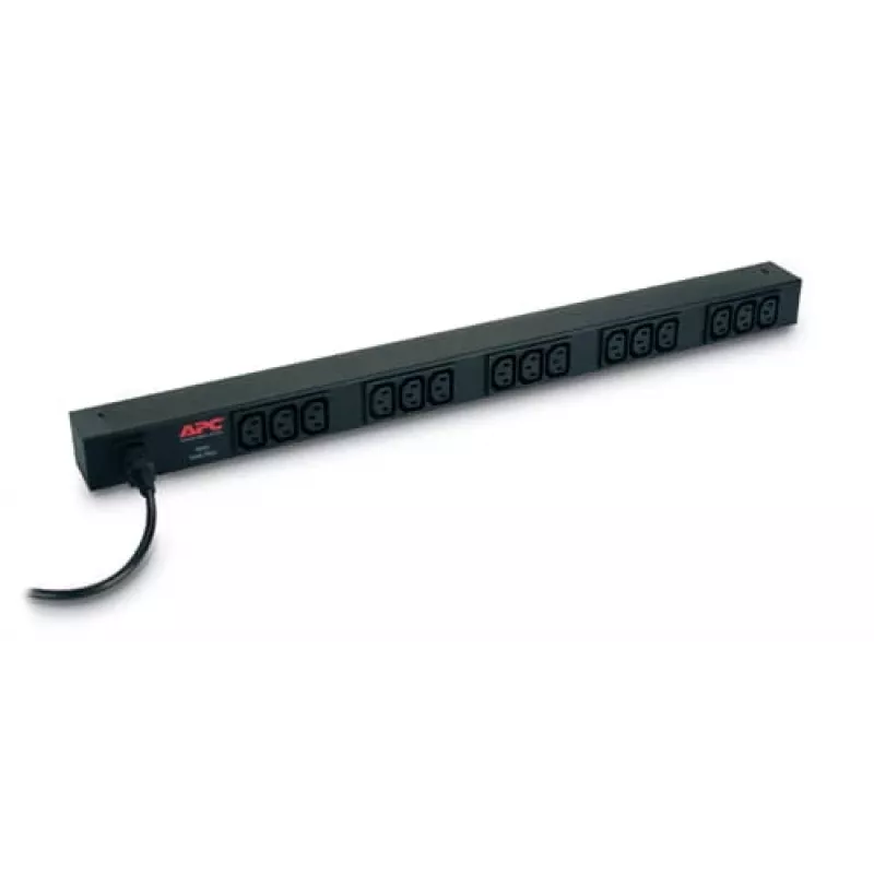 APC RACK PDU BASIC ZERO U 10A 230V zásuvkový pás (PDU) 15 AC výstupy 0U čierna