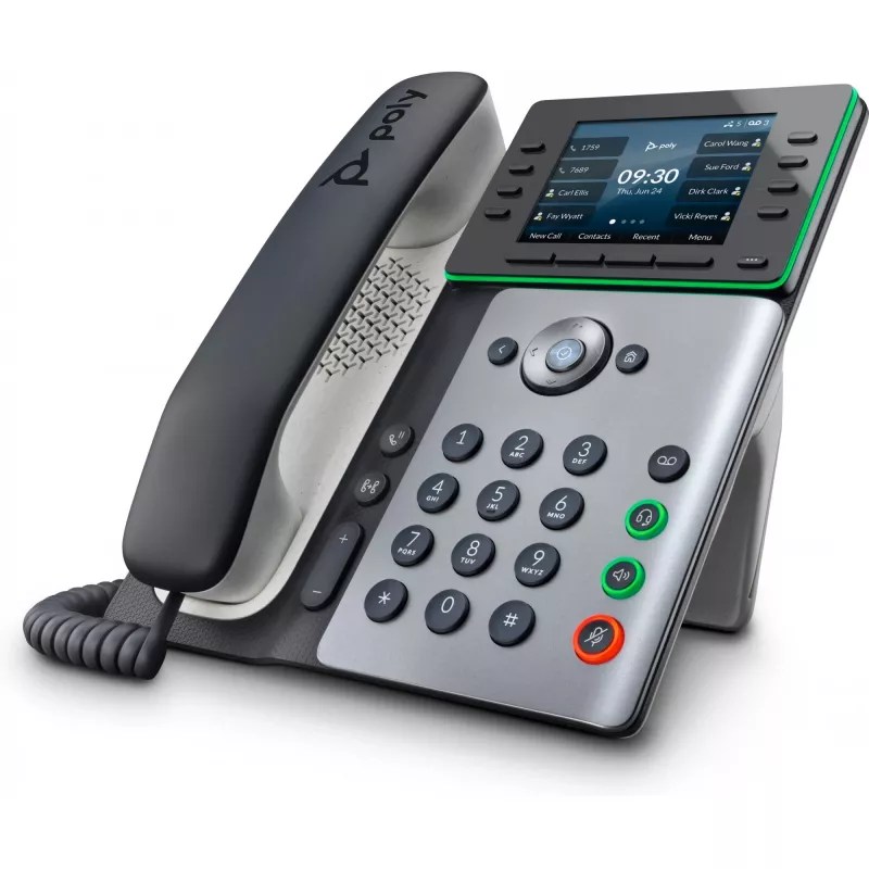 HP Poly Edge E320 IP telefón a PoE schopný, IPS, 320 x 240 pixelov, 4:3, HTTPS, ENERGY STAR, EAC, RoHS, Federal Communications Commission (FCC), CE, BSMI