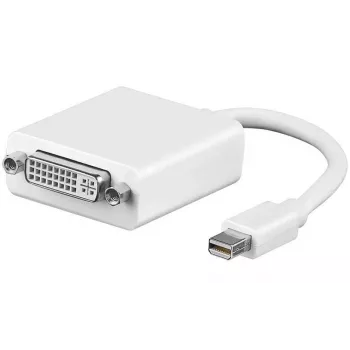 Microconnect MDPDVI videokábel adaptér 0,15 m Mini DisplayPort DVI-I biela