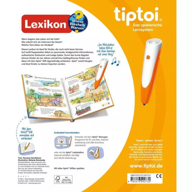 tiptoi Warum? Wie? Was? Lexikon, učebnica