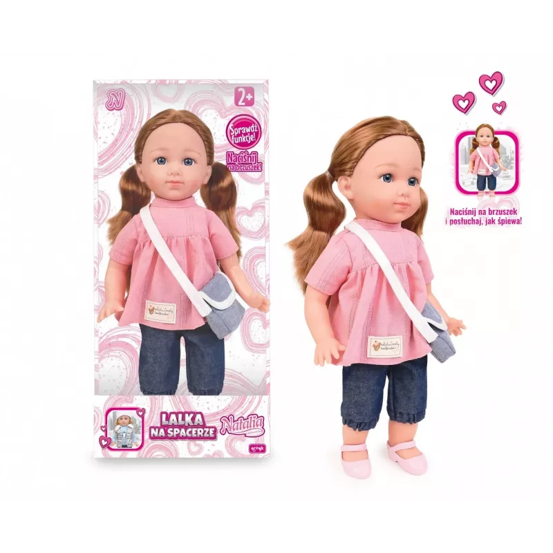 Bábika Artyk Natalia 36 cm s odnímateľnou tunikou — Artyk