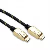 DisplayPort kábel ROLINE 11.04.5922 3 m čierny zlatý