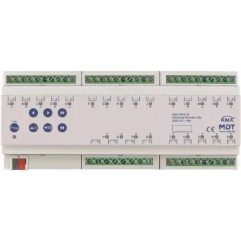 MDT AKU-2416.03 Univerzálny akčný člen, 24-násobný, 12TE REG, 16 A, 230 VAC, 100 µF, 15 EVG