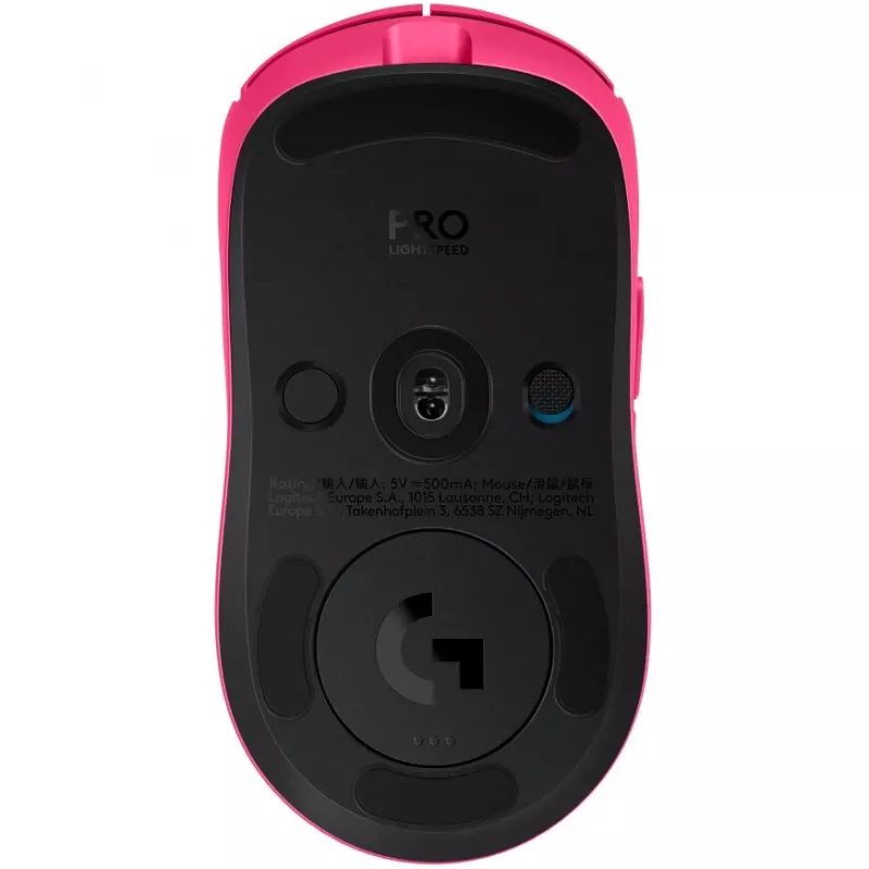 Myš Logitech Pro 2 Lightspeed Pink Interface