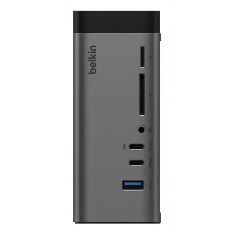 Belkin Connect USB Type-C hub 10000 Mbit/s sivý