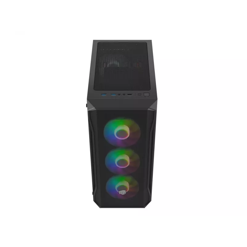 Skriňa Fury Shobo SH4F s RGB oknom a 4 ventilátormi MIDI počítač PC